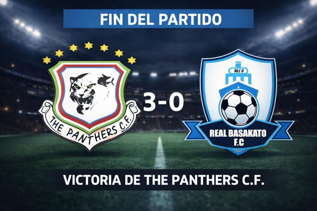 Real Basakato no logra imponerse ante Panthers C.F.